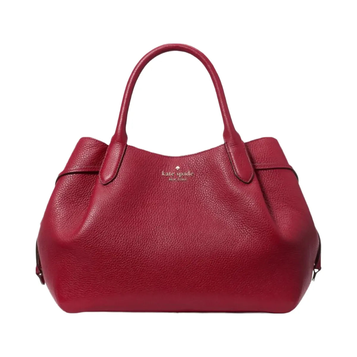 Kate Spade Dumpling Large Satchel Red Jam