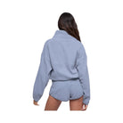 Alo Women's Polar Fleece Retreat Cover Up - Winter Frost
