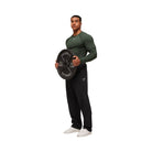 Gymshark Shadow Seamless Long Sleeve T-Shirt - Trail Green