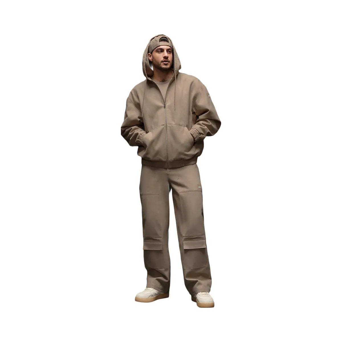 Alo Men's Cotton Canvas Carpenter Pant - Gravel