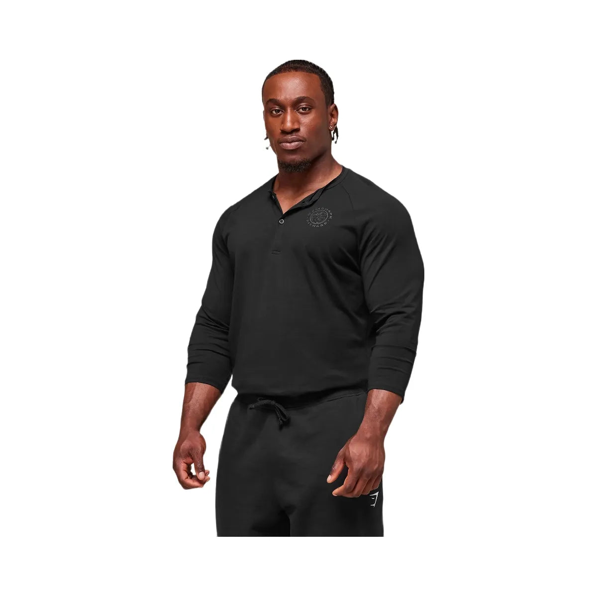 Gymshark Legacy Henley - Black