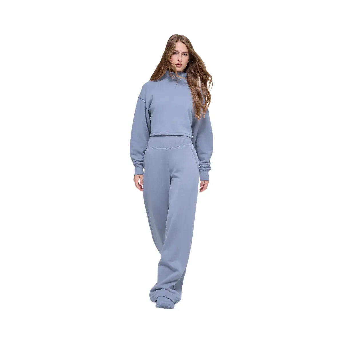 Alo Women's Cropped Serenity Coverup - Winter Frost