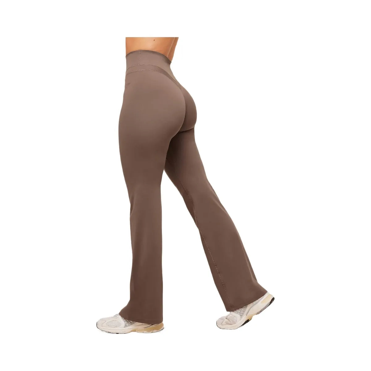 Gymshark Whitney Flared Leggings - Soft Brown