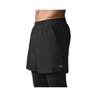 Alo Men's 5" Revival 2-in-1 Pant - Black/Black