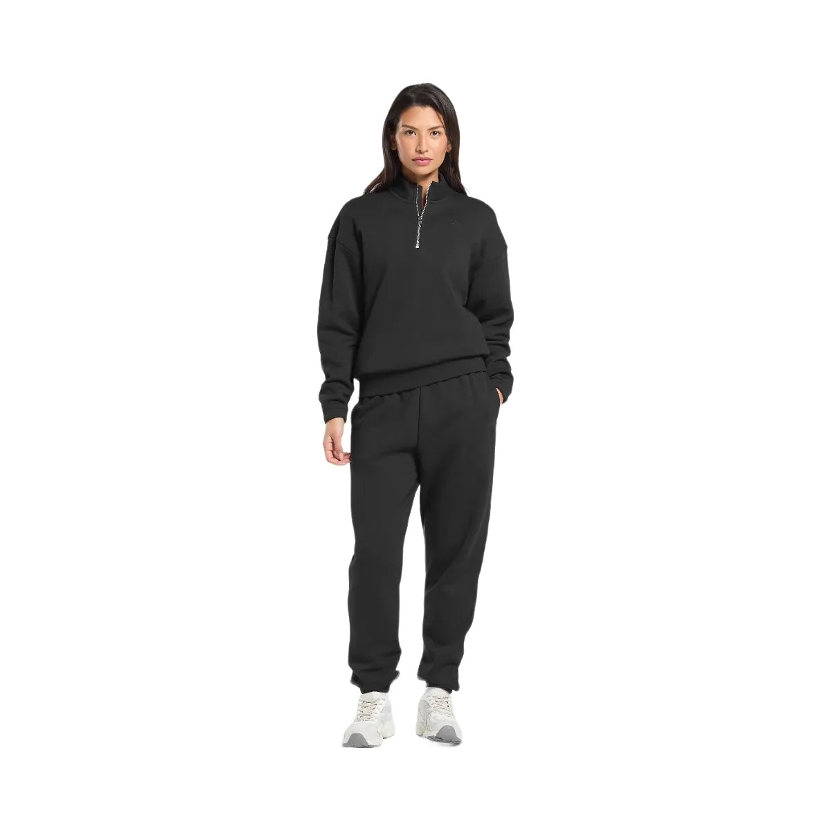 Gymshark Rest Day Sweats 2.0 1/4 Zip Pullover - Black