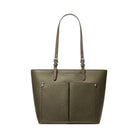 Michael Kors Jet Set Medium Pocket Tote Bag Olive