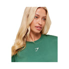 Gymshark Trace Graphic Oversized T-Shirt - Lift Green