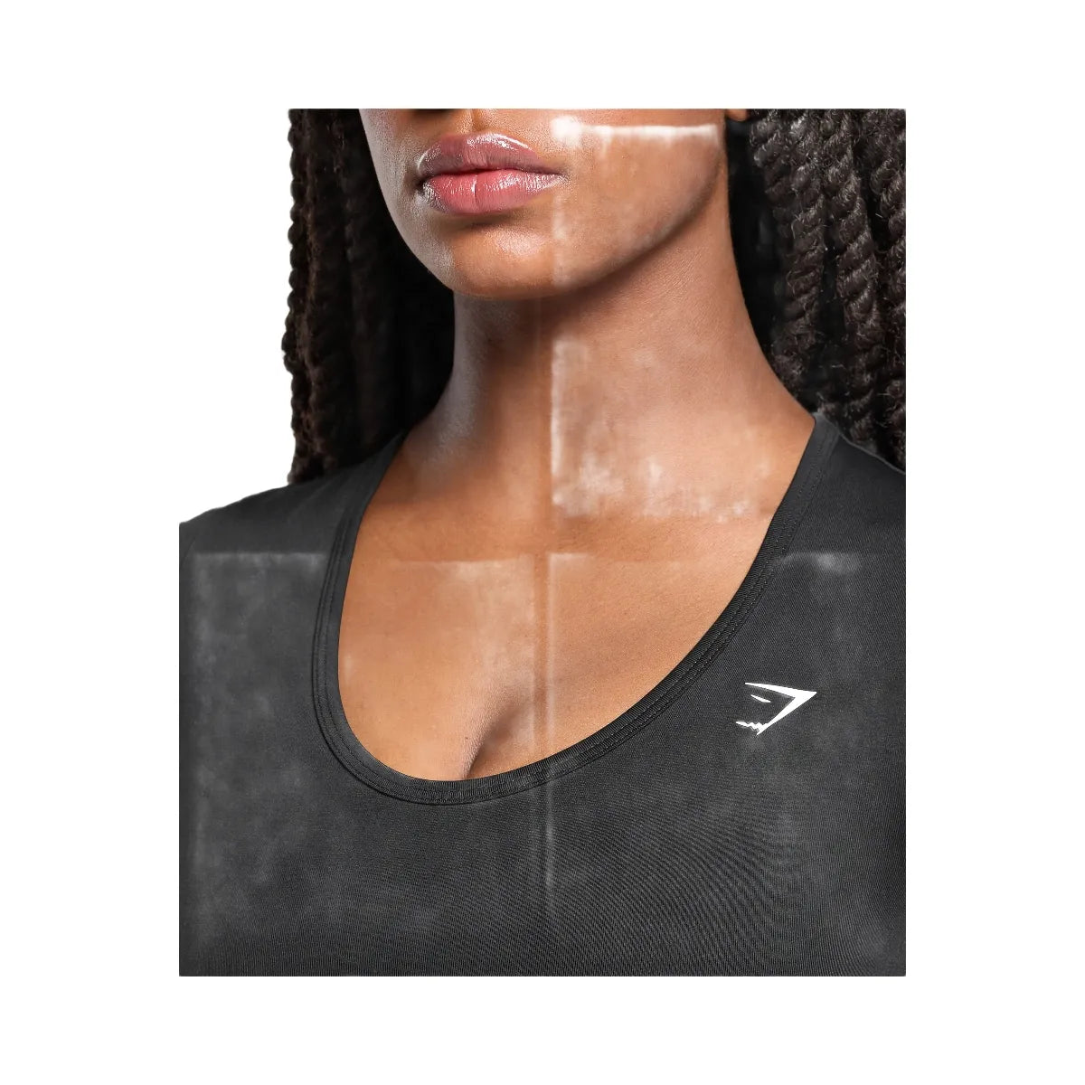 Gymshark Everyday Seamless Tight Fit Crew Neck Tee - Black