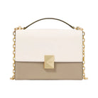 Kate Spade Deco Color blocked Chain Shoulder Bag Tigers Eye Multi