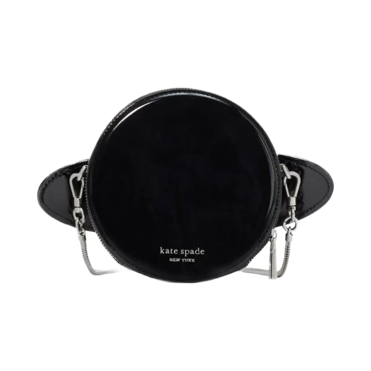 Kate Spade Out Embellished Metallic Micro Crossbody Black Multi