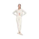 Alo Women's Wool Cashmere New Class Cropped Cardigan - Ivory