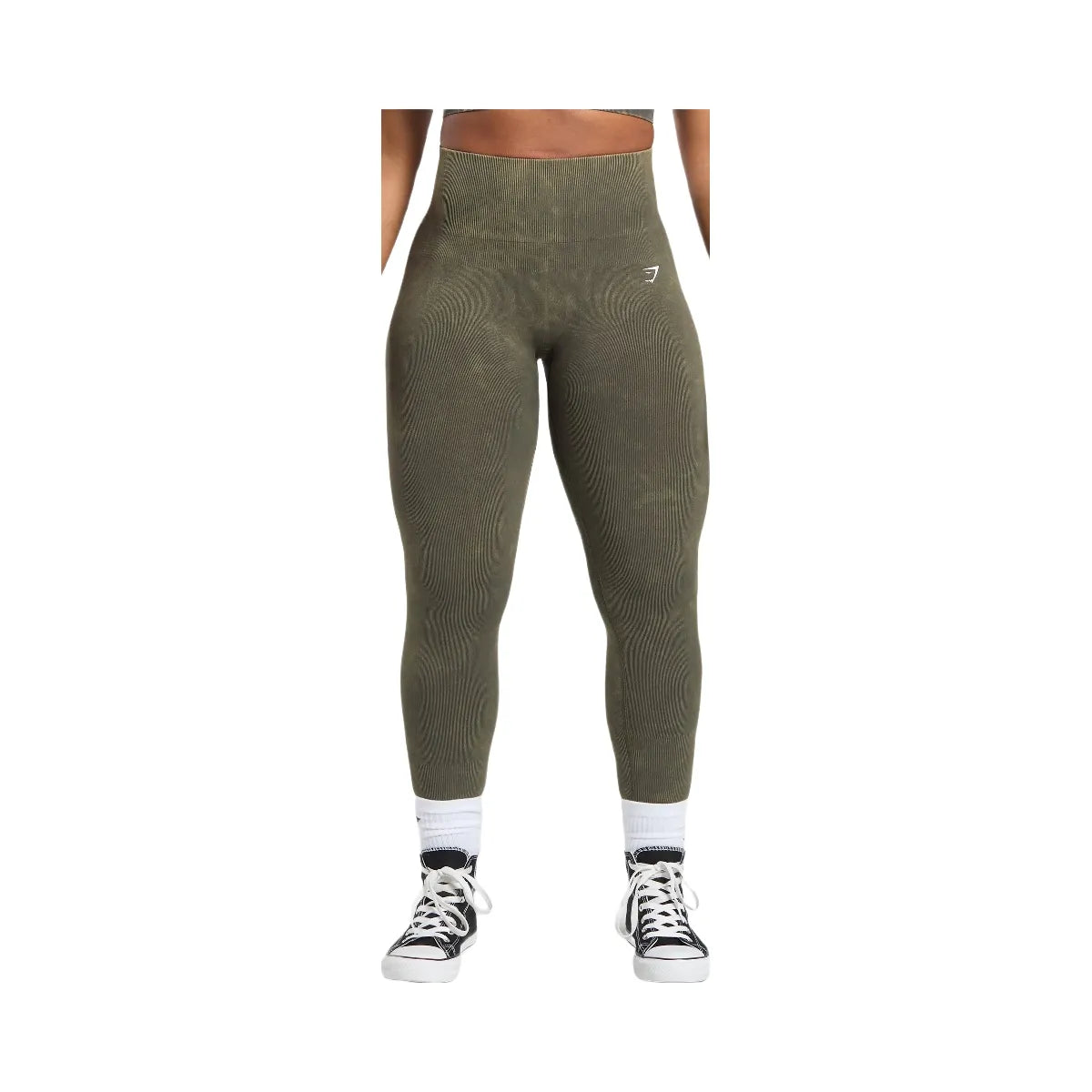 Gymshark Gains Seamless Leggings - Strength Green