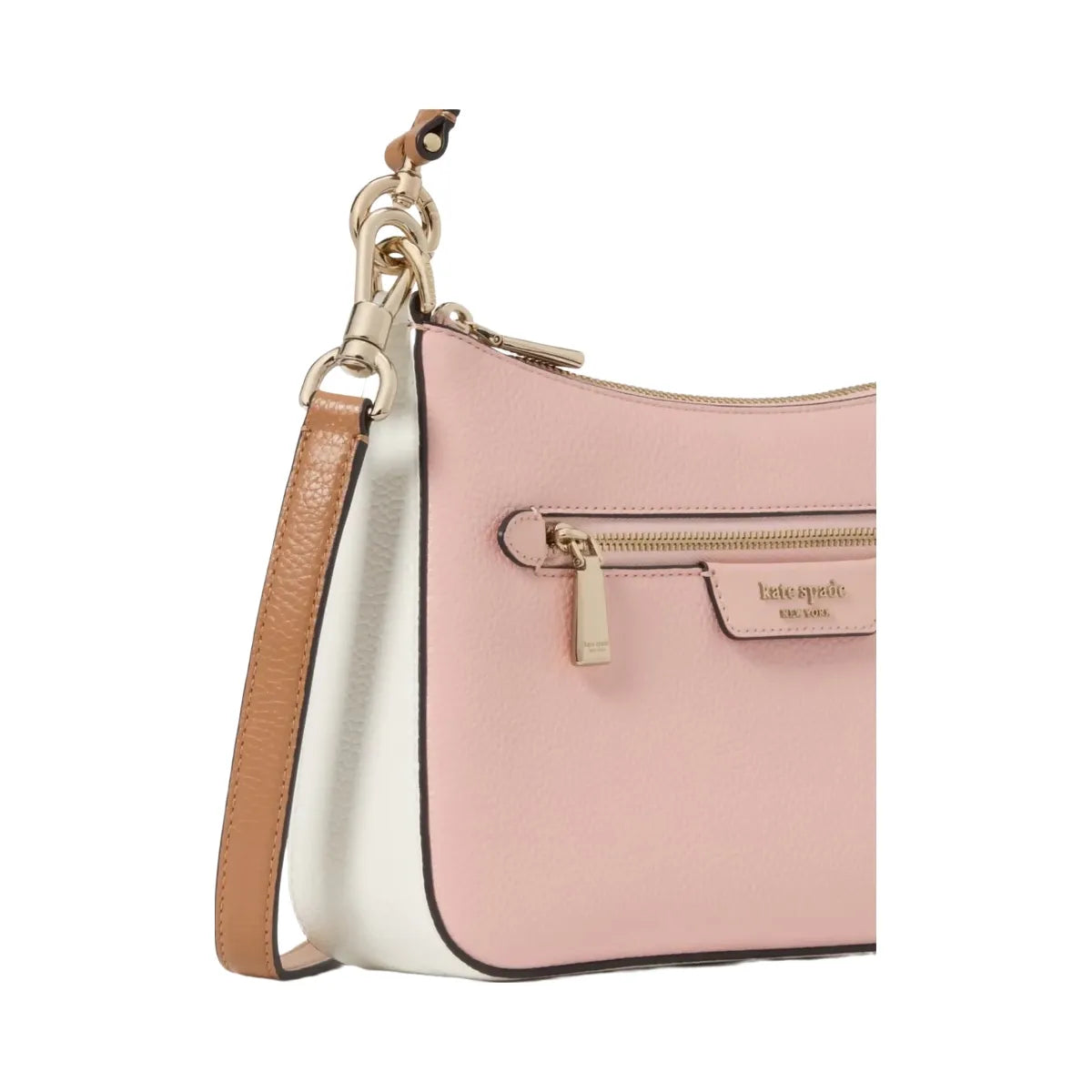 Kate Spade Hudson Colorblocked Convertible Crossbody Rose Smoke Multi