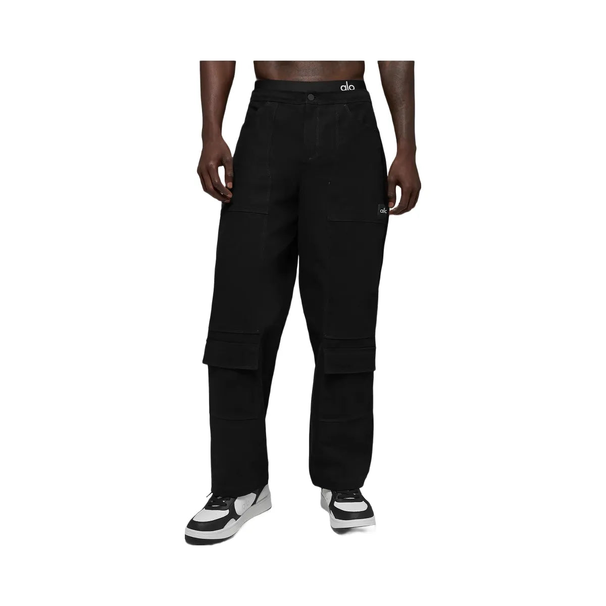 Alo Men's Cotton Canvas Carpenter Pant - Black