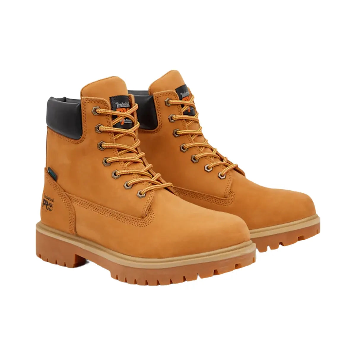 Timberland Direct Attach 6" Soft Toe Waterproof Work Boot Wheat Men's
