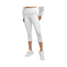 Alo Women's High-Waist Airbrush Capri - White