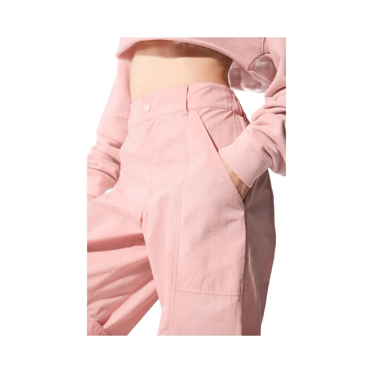 Alo Women's High-Waist Voyager Trouser - Pink Quartz