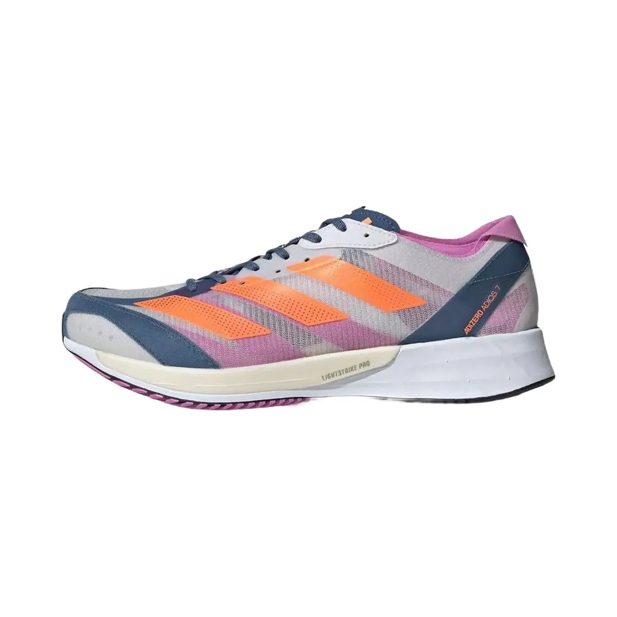 Adidas Adizero Adios 7 Dash Grey Solar Orange Wonder Steel