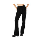Alo Women's Cashmere Ribbed High-Waist Winter Dream Flare Pant - Black