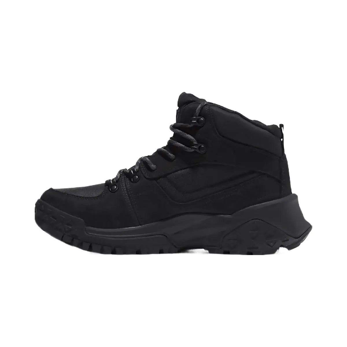 Timberland Motion Scramble Mid Lace-Up Waterproof Hiker Black Nubuck Men'S