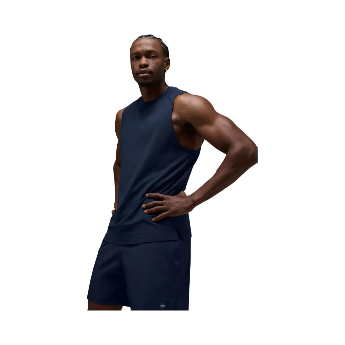 Alo Men's ALO Vapor Muscle Tank - Navy