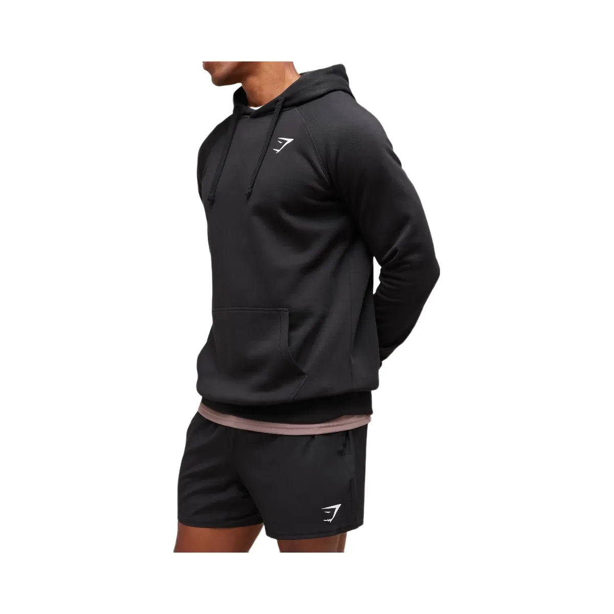 Gymshark Crest Hoodie - Black