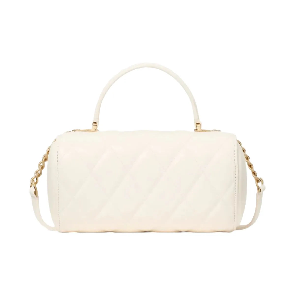 Kate Spade Heart Barrel Quilted Crossbody Meringue