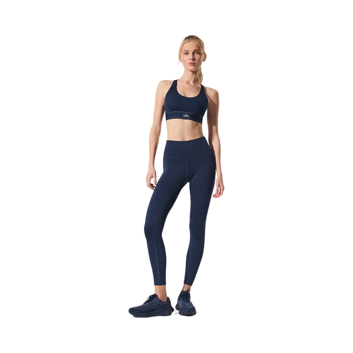 Alo Women's 7/8 High-Waist Airlift Legging - Navy
