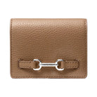 Michael Kors Carson Small Pebbled Leather Wallet Driftwood