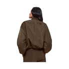 Alo Women's Faux Fur Urbanite Bomber - Espresso