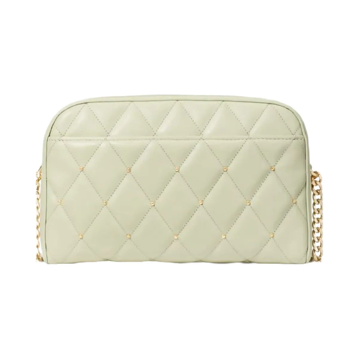 Kate Spade Carey Quilted Studded Chain Camera Bag Sage Bundle