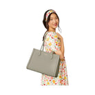 Kate Spade Madison Saffiano East West Leather Large Laptop Tote Dusky Pine