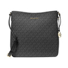 Michael Kors Jet Set Travel Large Logo Messenger Bag Black
