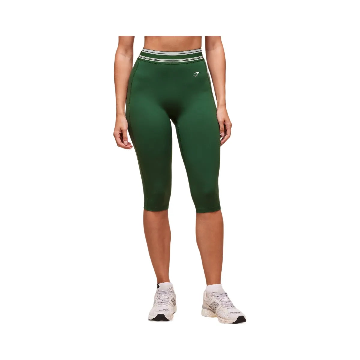 Gymshark Retro Capri Leggings - Classic Green