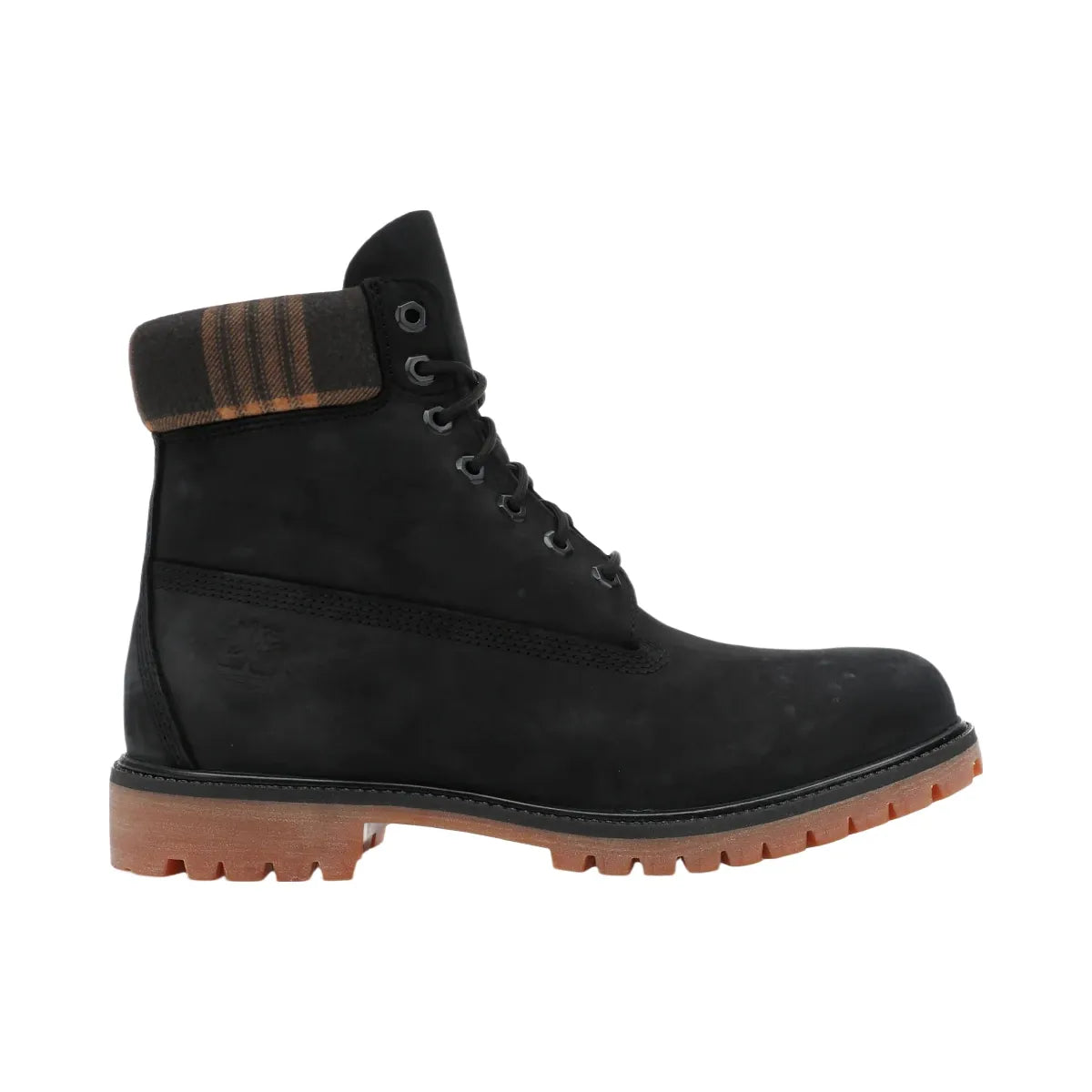 Timberland 6" Heritage Waterproof Boot Black Plaid