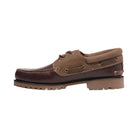 Timberland Authentics 3-Eye Boat Shoe Root Beer Full-Grain Men'S