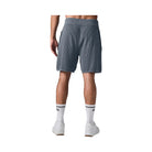 Alo Men's Open-Knit Short - Steel Grey