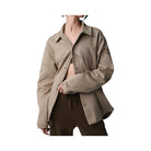 Alo Women's Edition Sueded Jacket - Gravel