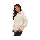 Gymshark Embossed Graphic Oversized Hoodie - Oat White