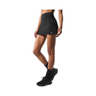 Alo Women's Airbrush High-Waist Good Form Tennis Skirt - Black
