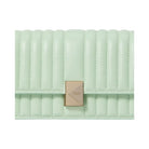 Kate Spade Deco Quilted Mini Flap Chain Crossbody Pistachio Ice