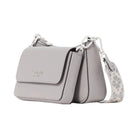 Kate Spade Double Up Webbed Strap Crossbody Nimbus Grey