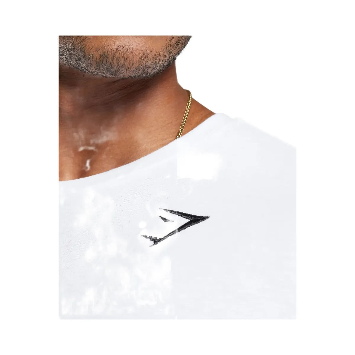 Gymshark Crest Long Sleeve T-Shirt - White