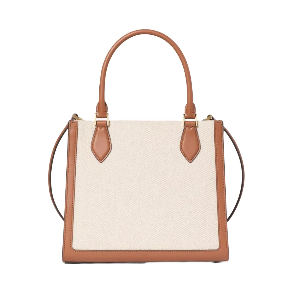 Kate Spade Ellie Canvas Small Tote Warm Gingerbread Multi