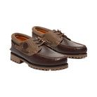 Timberland Authentics 3-Eye Boat Shoe Root Beer Full-Grain Men'S