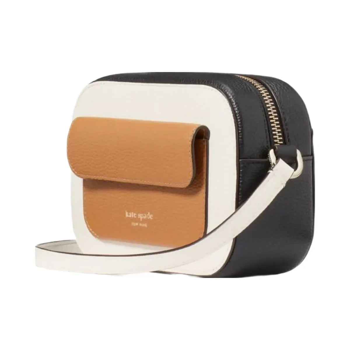 Kate Spade Ava Colorblocked Crossbody Parchment Multi