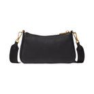 Kate Spade Double Up Pebbled Leather Crossbody Black