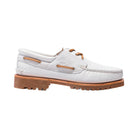 Timberland 3-Eye Lug Handsewn Boat Shoe White