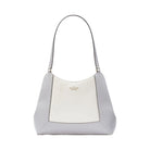 Kate Spade Lena Colorblock Large Triple Compartment Shoulder Bag Mountain Grey Multi