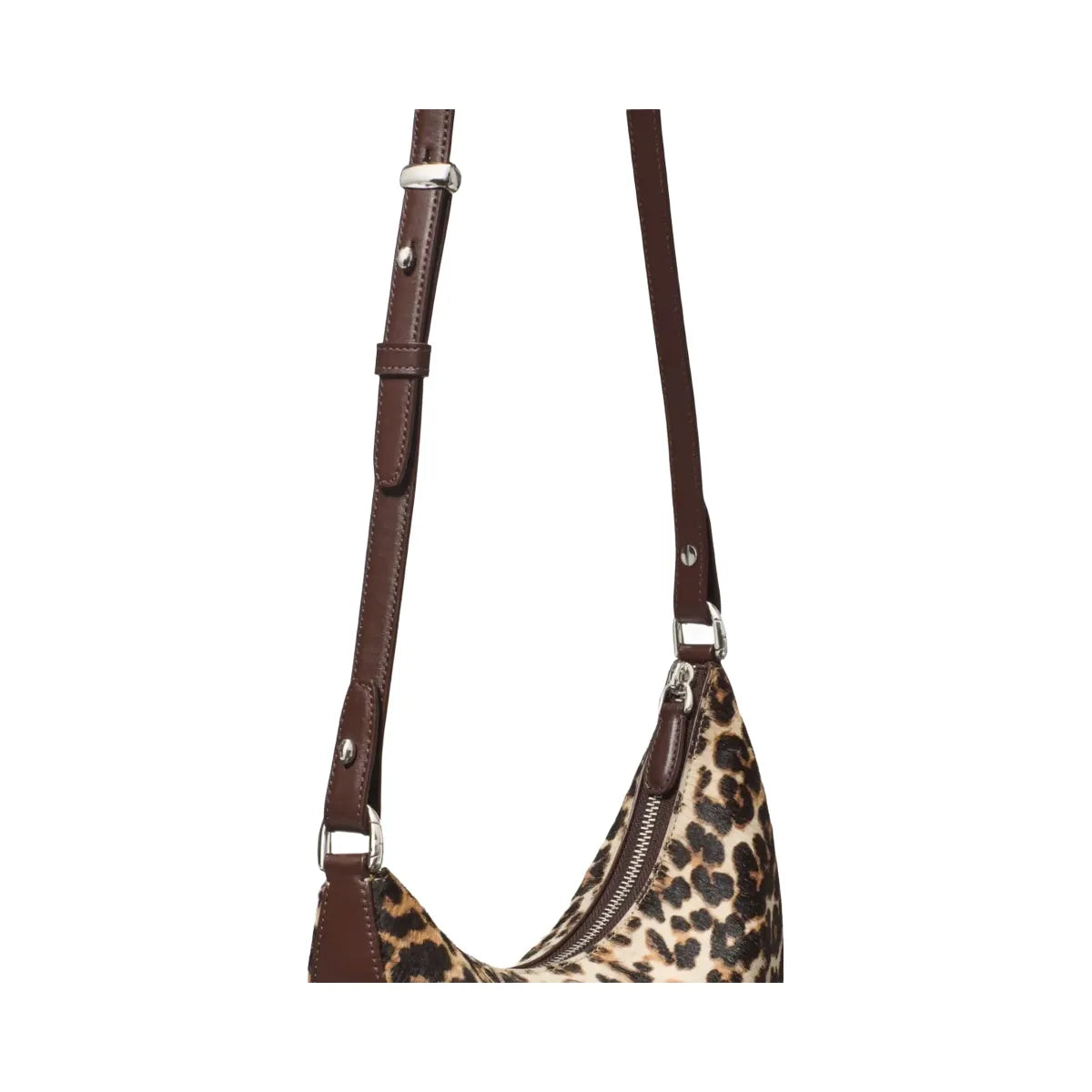 Kate Spade Duo Leopard Haircalf Crossbody Bag Leopard Multi